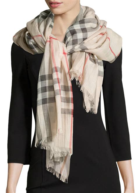 burberry gauze scarf on sale|Burberry Gauze Scarf for sale .